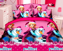 Фото Комплект постельного белья ТМ Tag Ранфорс 100% Хлопок Frozen Анна и Олаф R8764