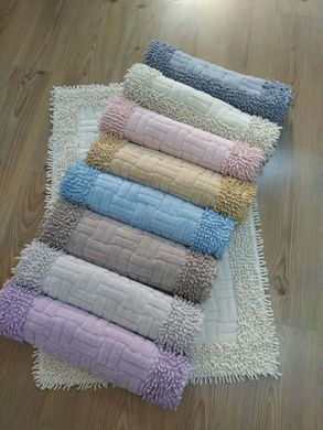 Фото Набір килимків у ванну 100% Бавовна Mosso Пудра