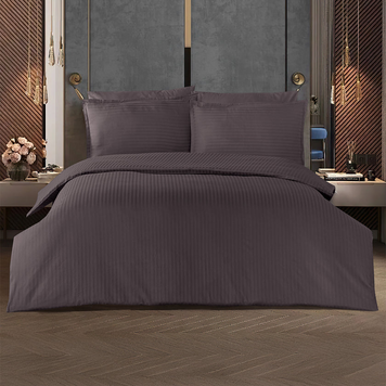 Фото Постельное белье Poplin 100% Бавовна Altinbasak Infinity Слива
