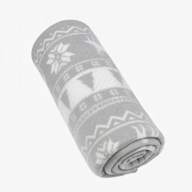 Фото Новорічний плед Wellsoft флісовий Love You Silver LY9113