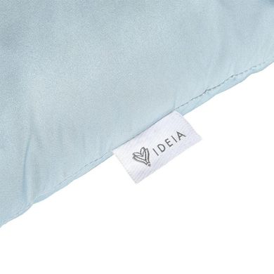 Фото Декоративная подушка с вышивкой Ideia Rain Simplicity Мятная