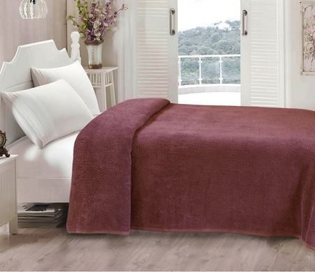 Фото Хлопковая махровая простынь Iris Home Renaissance Rose Темная Розовая