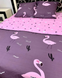 Фото №2 из 4 товара Комплект постельного белья ТМ TAG Ранфорс Фламинго Тёмный  R7533