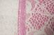Фото №2 з 3 товару Махровий рушник з мереживом Romeo Soft 100% Бавовна 500г Crochet Рожевий