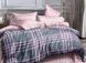 Фото №1 из 2 товара Комплект постельного белья Selena Бязь Люкс 100% Хлопок Шотландка Розовый 101104