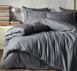 Фото №2 з 2 товару Комплект постільної білизни Saheser Austin Dark Grey Сатин Жакардy S30197 S30197