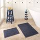 Фото №1 из 2 товара Набор ковриков в ванную Karaca Home Kelly Quatro Indigo Синий