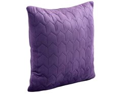 Фото Декоративная подушка Руно Velour Violet Фиолетовая