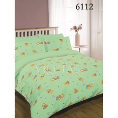 Фото Комплект постельного белья в детскую кроватку Viluta Ранфорс 6112 Зеленый