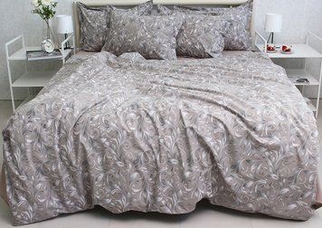 Фото Постельное белье Turkish Cotton 100% Хлопок Coffee Monogram