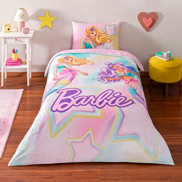 Фото Комплект постільної білизни TAC Disney Barbie Mermaid p-60317143