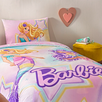 Фото Комплект постільної білизни TAC Disney Barbie Mermaid p-60317143