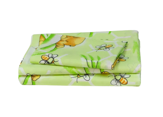 Фото Комплект постельного белья в кроватку Viluta Ранфорс №7823 Зеленый