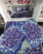 Фото №2 з 3 товару Комплект постільної білизни TAC сатин Digital Solandis Mor Фіолетовий