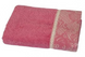 Фото №1 з 3 товару Махровий рушник з мереживом Romeo Soft 100% Бавовна 500г Crochet Яскраво-рожевий