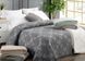 Фото №1 з 2 товару Махрове Покривало 100% Бавовна Moss Zeren Light Dark Grey 220х240 34311