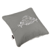 Фото №1 из 6 товара Декоративная подушка с вышивкой Ideia Modern Серая Модерн