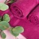 Фото №3 из 6 товара Пурпурное махровое полотенце Ideia 100% Хлопок 500г Косичка