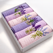 Фото №1 з 2 товару Набір з 6-ти кухонних вафельних рушників Lavender Pastel Harmony