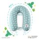 Фото №4 из 10 товара Подушка для беременных и кормления Papaella Звезды Мятная