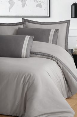Фото Постільна білизна La Romano Mona Premium Satin Alara Ash хм41586