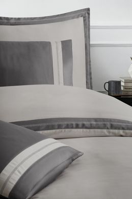 Фото Постільна білизна La Romano Mona Premium Satin Alara Ash хм41586