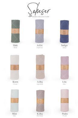 Фото Вафельная простынь покрывало  Saheser Cotton Pique 100% Хлопок