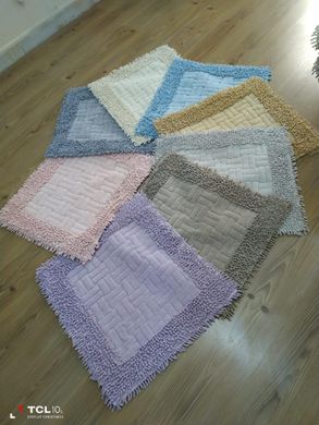 Фото Набір килимків у ванну 100% Бавовна Mosso Рожева Пудра