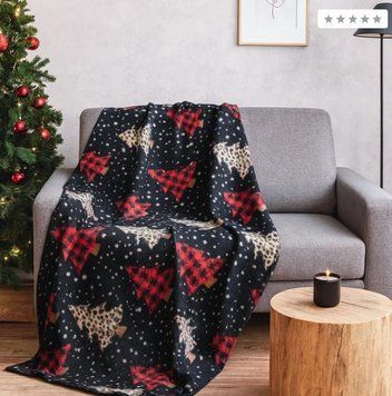 Фото Новорічний плед Wellsoft флісовий Love Christmas Forest  LY9109