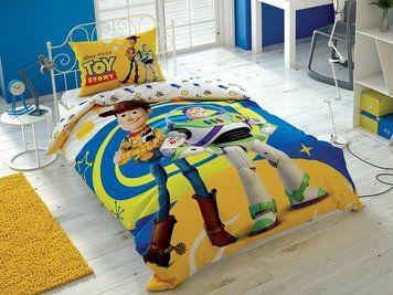 Фото Комплект постільної білизни TAC Disney DH 100% Бавовна Toy Story 4 Історія Іграшок 4 p-60210075