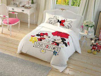 Фото Комплект постельного белья TAC Ранфорс Disney M&M Minnie Mouse Sec