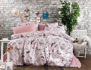 Фото Постільна білизна Tagtekstil Ранфорс 100% Бавовна Brittany Pink R-T9156 TAG(1,5-sp)-902