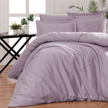 Фото Сатинова постільна білизна First Choice Cotton Satin Snazzy Lavender хм31409