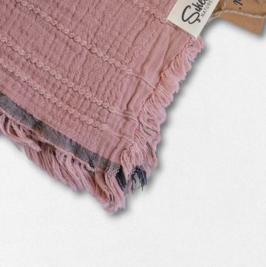 Фото Муслінове покривало 100% Бавовна Sikel Izgi Rose 34246