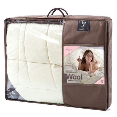 Фото Зимнее очень теплое шерстяное одеяло Ideia Wool Premium