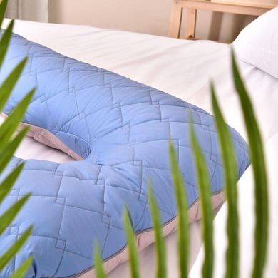 Фото Стьобана наволочка на подушку для вагітних Ideia Comfortable U-Shaped Сірий-джинс 8-30029*001
