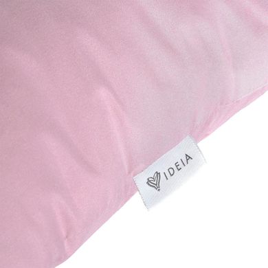Фото Декоративна подушка з вишивкою Ideia Rain Serenity Пудра