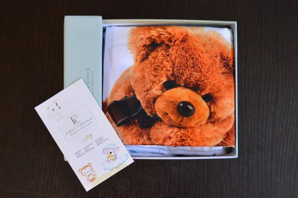 Фото Постельное белье для младенцев First Choice Baby Digital Satin Bear 100% Хлопок Сатин