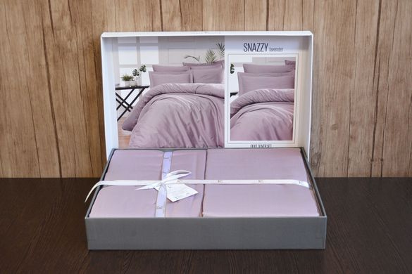 Фото Сатиновое постельное белье First Choice Cotton Satin Snazzy Lavender