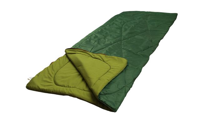 Фото Демісезонний спальний мішок Руно Темно-зелений