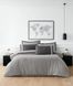Фото №1 з 6 товару Постільна білизна La Romano Mona Premium Satin Alara Ash хм41586