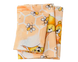 Фото №1 из 3 товара Комплект постельного белья в кроватку Viluta Ранфорс №7823 Оранжевый