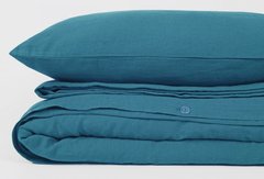 Фото Комплект постельного белья Barine Serenity lyons Blue Голубой Евро