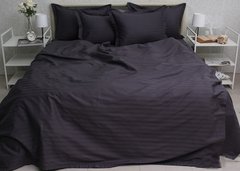 Фото Комплект постельного белья ТМ Tag Multistripe 100% Хлопок Чёрный MST-05