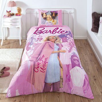 Фото Комплект постільної білизни TAC Disney Barbie Pink Power p-60299814