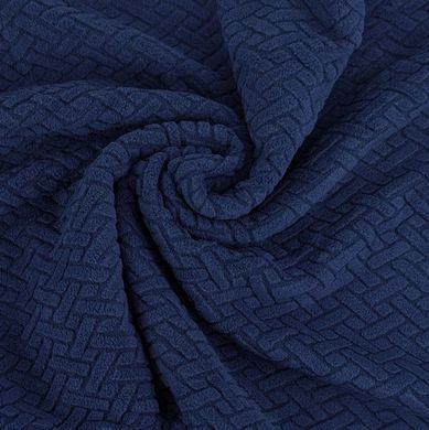 Фото Универсальный трикотажный чехол на стул Corn Fleece Синий