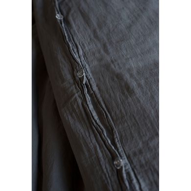 Фото Постельное белье Вареный Хлопок SoundSleep Stonewash Adriatic Dark Gray Темно-серое
