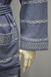 Фото №2 з 4 товару Махровий халат-кімоно Sikel 100% Бавовна Mavi Синій 37000