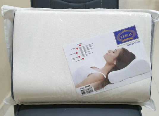 Фото Подушка ортопедична Zeron Visco Pillow з ефектом пам'яті