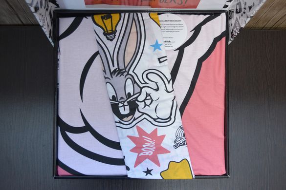 Фото Підлітковий комплект постільної білизни Bugs Bunny Кролик Банні 100% Бавовна